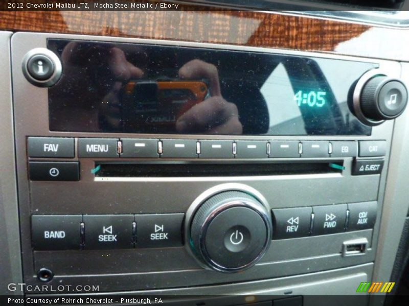 Mocha Steel Metallic / Ebony 2012 Chevrolet Malibu LTZ