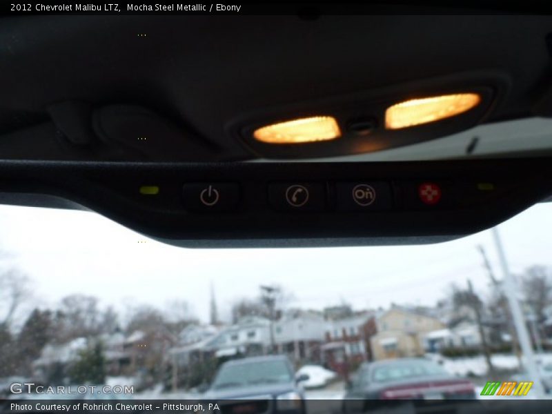 Mocha Steel Metallic / Ebony 2012 Chevrolet Malibu LTZ