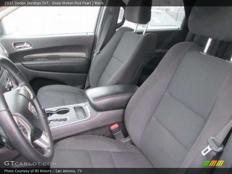 Deep Molten Red Pearl / Black 2012 Dodge Durango SXT
