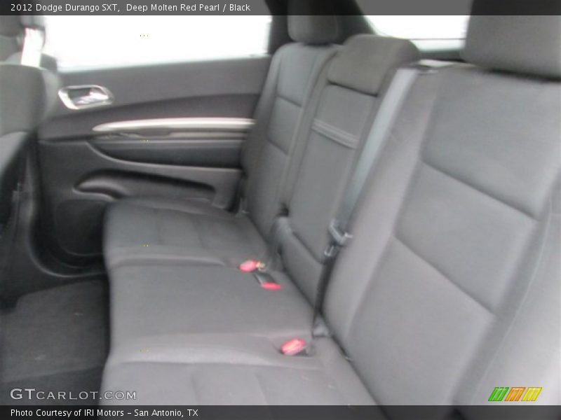 Deep Molten Red Pearl / Black 2012 Dodge Durango SXT