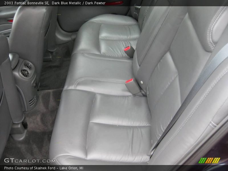 Dark Blue Metallic / Dark Pewter 2003 Pontiac Bonneville SE