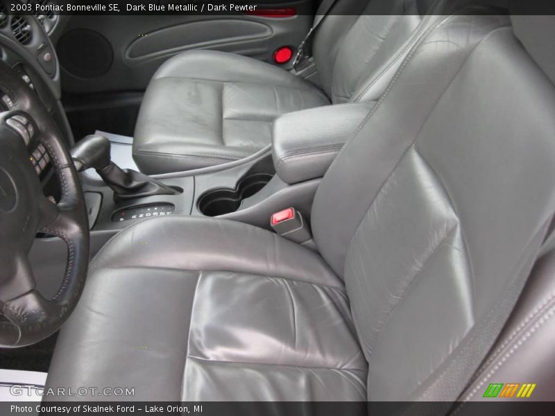 Dark Blue Metallic / Dark Pewter 2003 Pontiac Bonneville SE