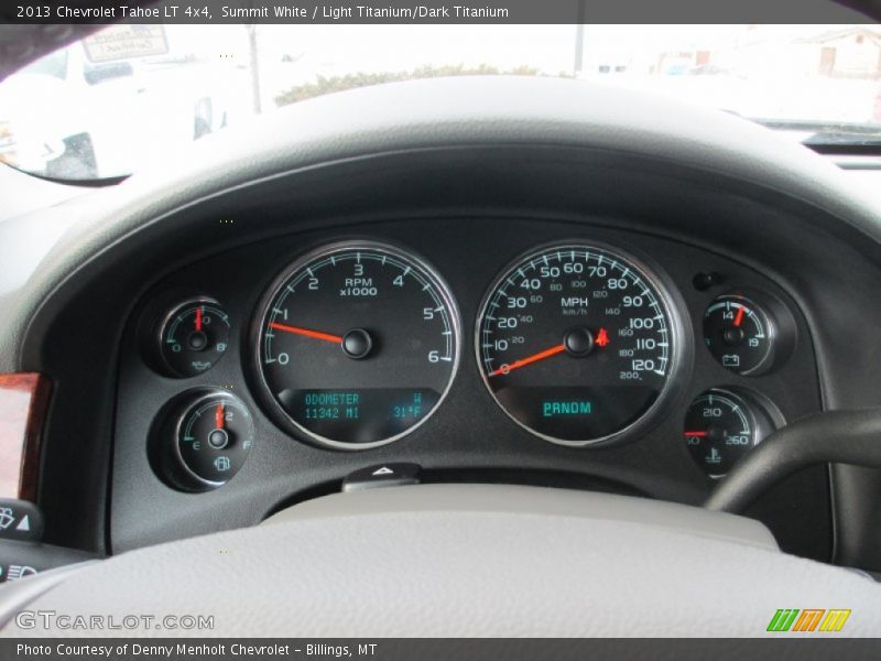 Summit White / Light Titanium/Dark Titanium 2013 Chevrolet Tahoe LT 4x4