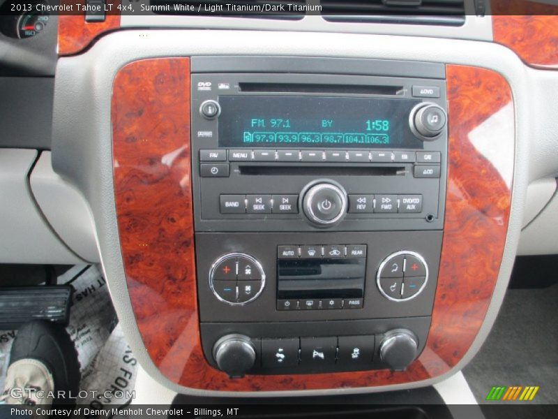 Summit White / Light Titanium/Dark Titanium 2013 Chevrolet Tahoe LT 4x4