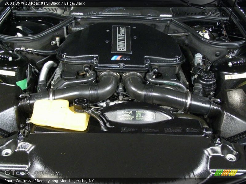 2001 BMW Z8, Black / Black/Beige, Engine - 2001 BMW Z8 Roadster