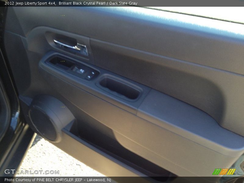 Brilliant Black Crystal Pearl / Dark Slate Gray 2012 Jeep Liberty Sport 4x4