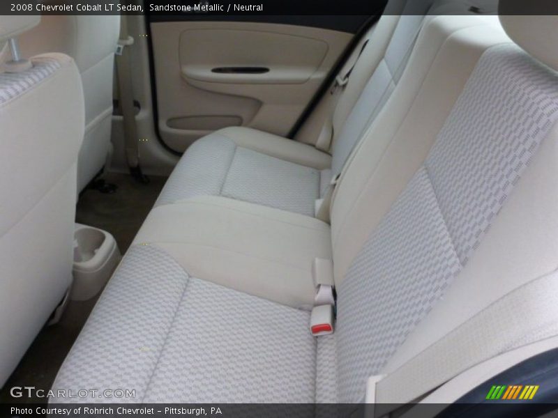 Sandstone Metallic / Neutral 2008 Chevrolet Cobalt LT Sedan