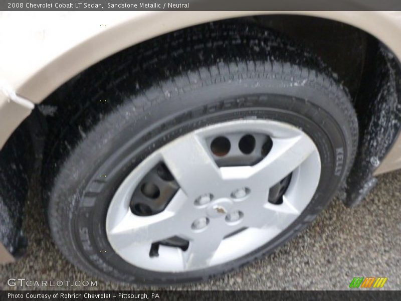 Sandstone Metallic / Neutral 2008 Chevrolet Cobalt LT Sedan