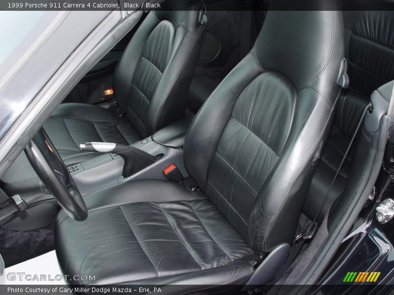Black / Black 1999 Porsche 911 Carrera 4 Cabriolet