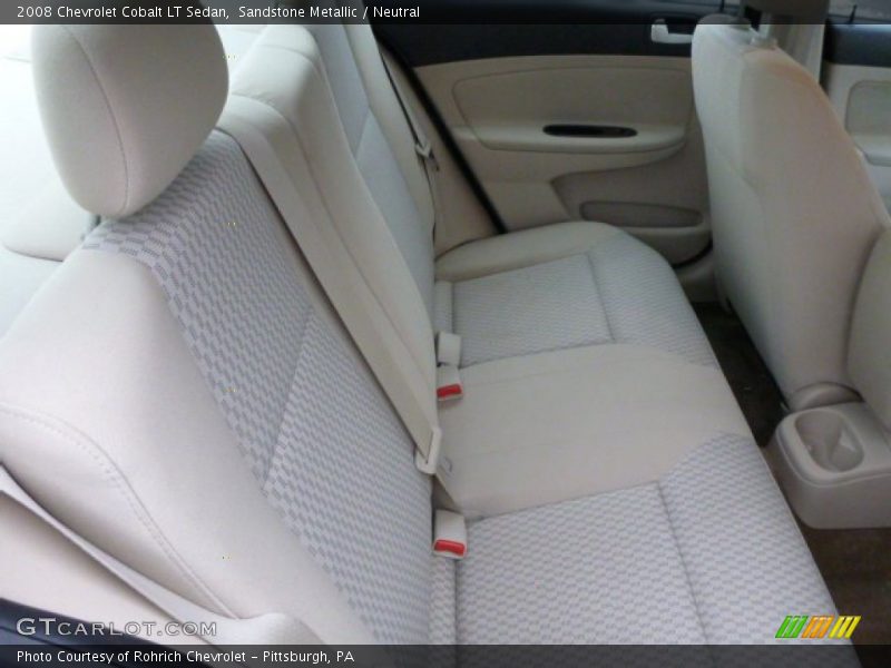 Sandstone Metallic / Neutral 2008 Chevrolet Cobalt LT Sedan
