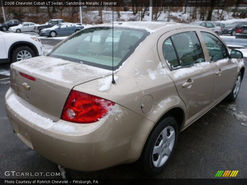 Sandstone Metallic / Neutral 2008 Chevrolet Cobalt LT Sedan