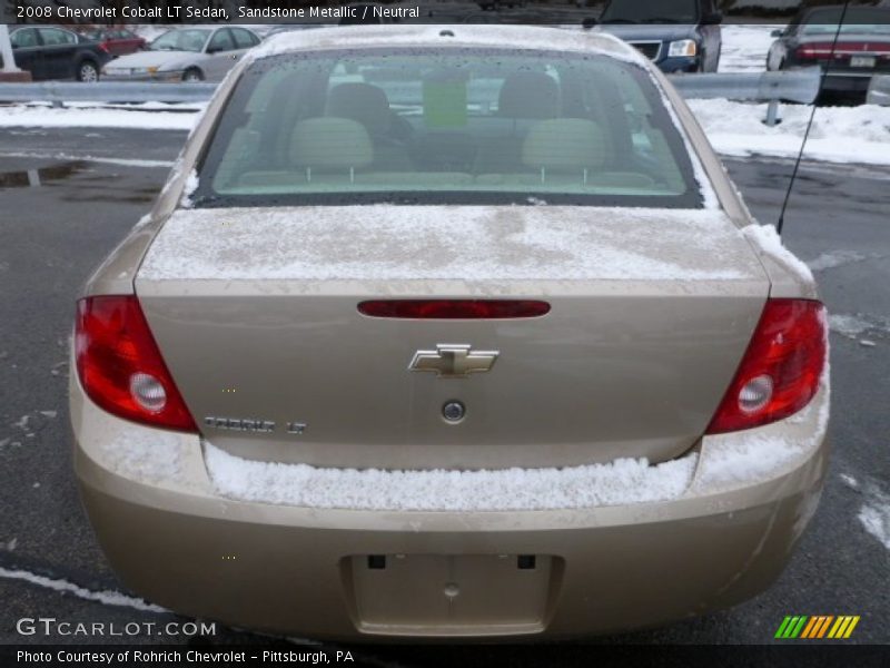 Sandstone Metallic / Neutral 2008 Chevrolet Cobalt LT Sedan