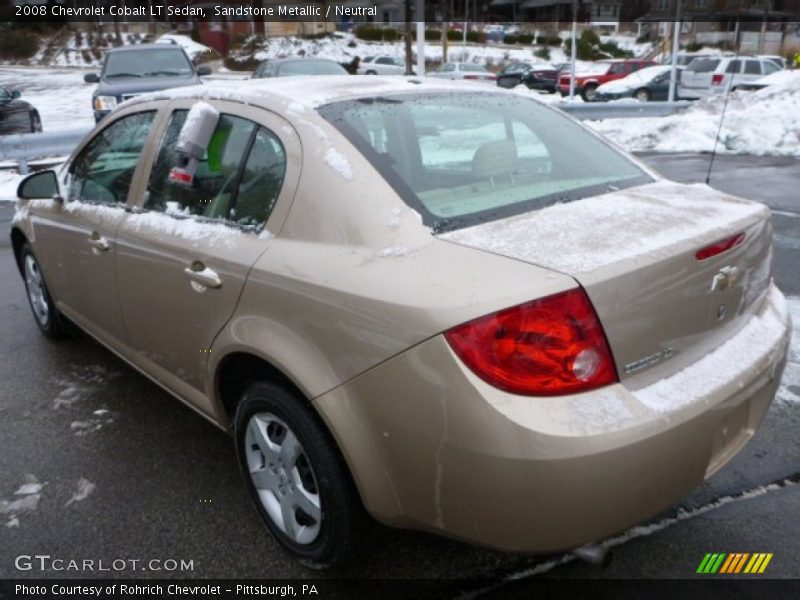 Sandstone Metallic / Neutral 2008 Chevrolet Cobalt LT Sedan