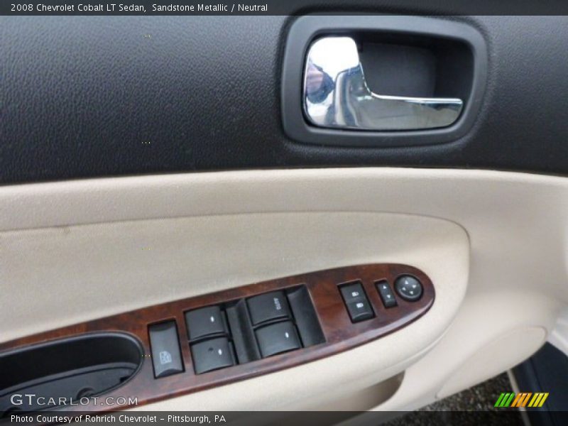 Sandstone Metallic / Neutral 2008 Chevrolet Cobalt LT Sedan