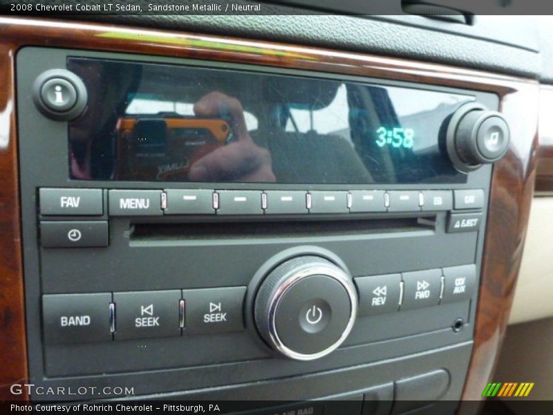 Audio System of 2008 Cobalt LT Sedan