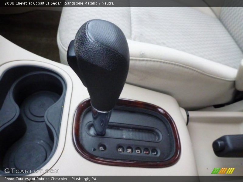  2008 Cobalt LT Sedan 4 Speed Automatic Shifter