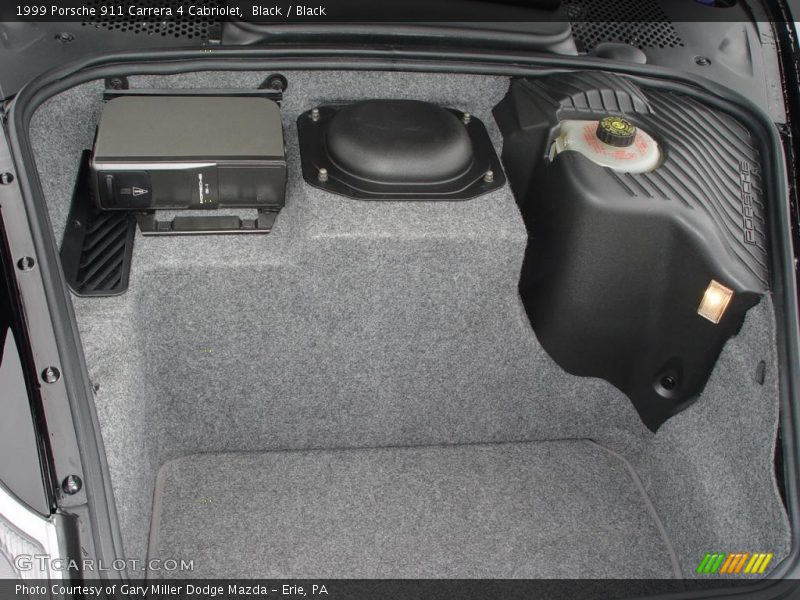 Black / Black 1999 Porsche 911 Carrera 4 Cabriolet