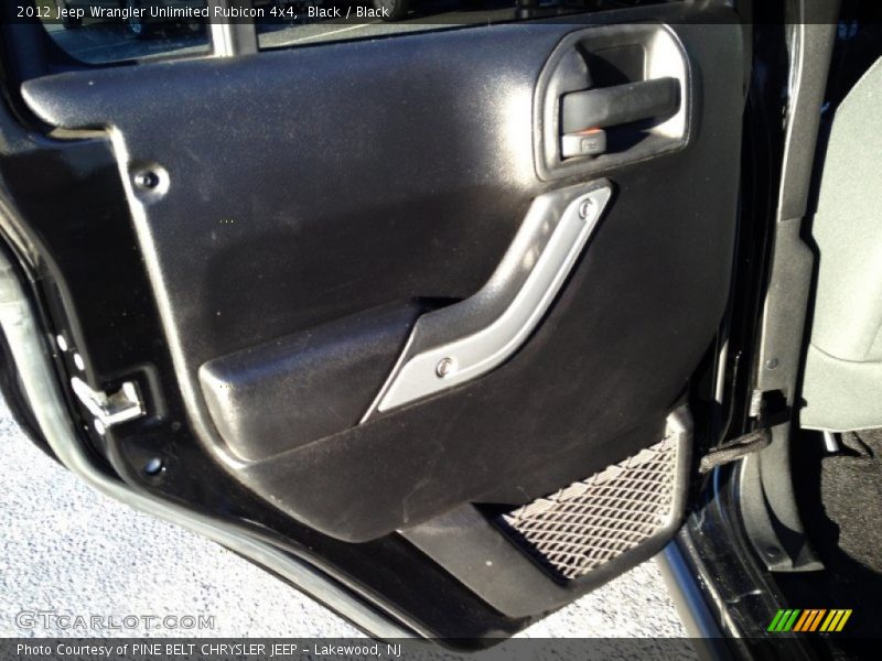 Black / Black 2012 Jeep Wrangler Unlimited Rubicon 4x4