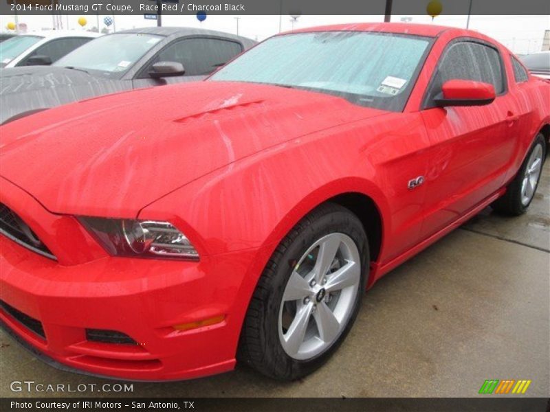 Race Red / Charcoal Black 2014 Ford Mustang GT Coupe