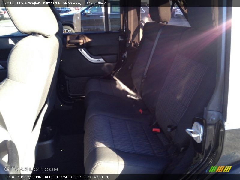 Black / Black 2012 Jeep Wrangler Unlimited Rubicon 4x4