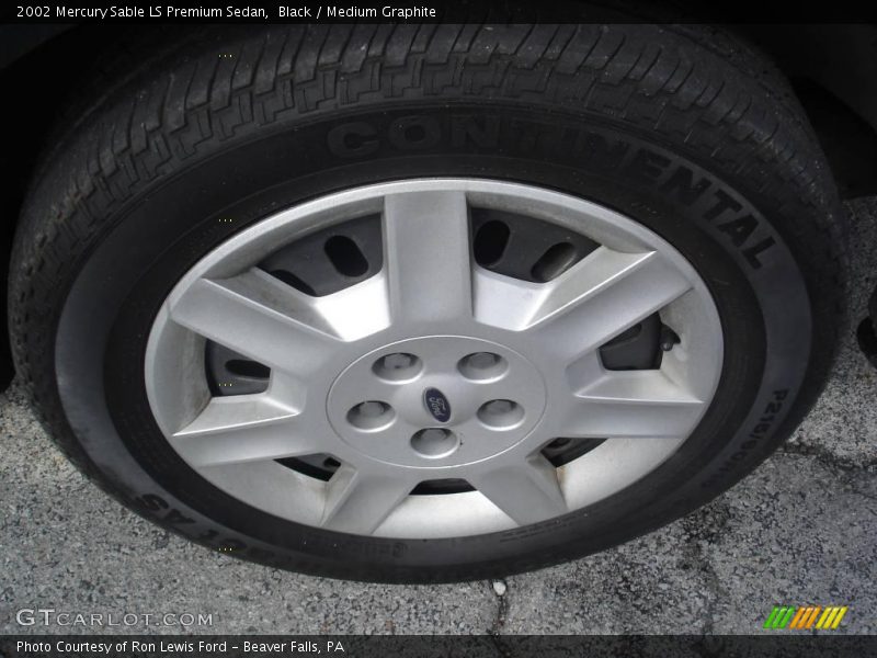 Black / Medium Graphite 2002 Mercury Sable LS Premium Sedan