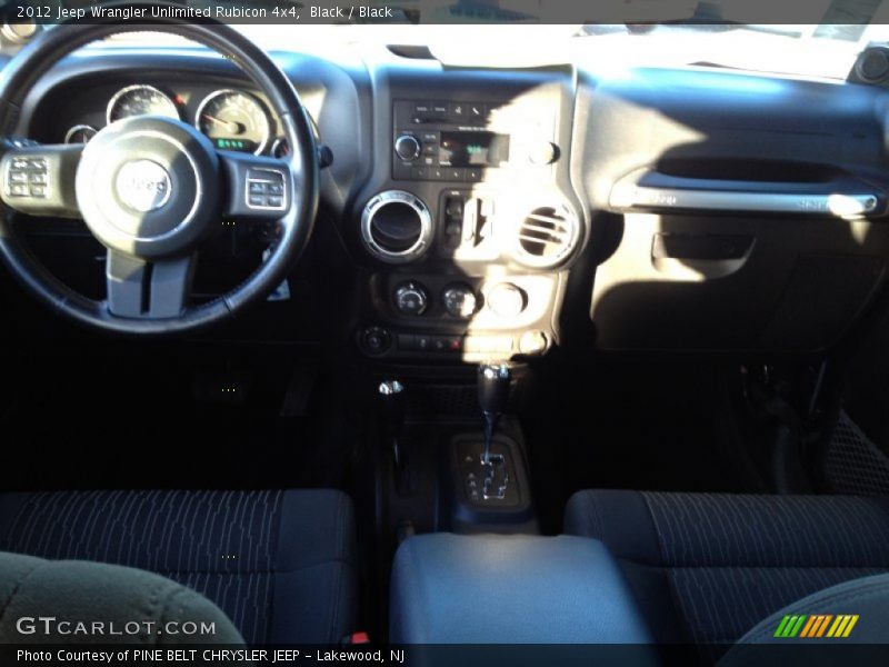 Black / Black 2012 Jeep Wrangler Unlimited Rubicon 4x4
