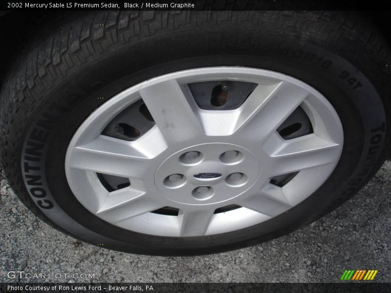 Black / Medium Graphite 2002 Mercury Sable LS Premium Sedan
