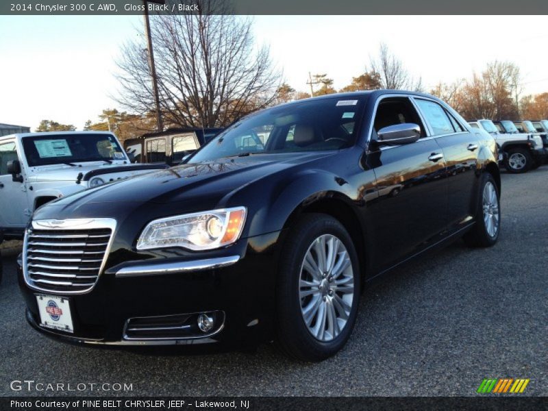 Gloss Black / Black 2014 Chrysler 300 C AWD