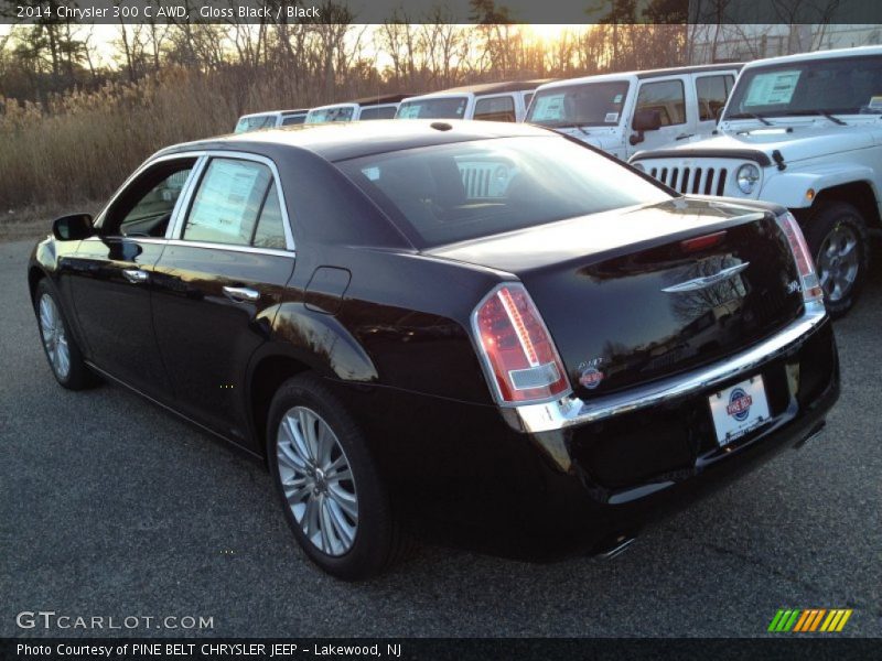 Gloss Black / Black 2014 Chrysler 300 C AWD