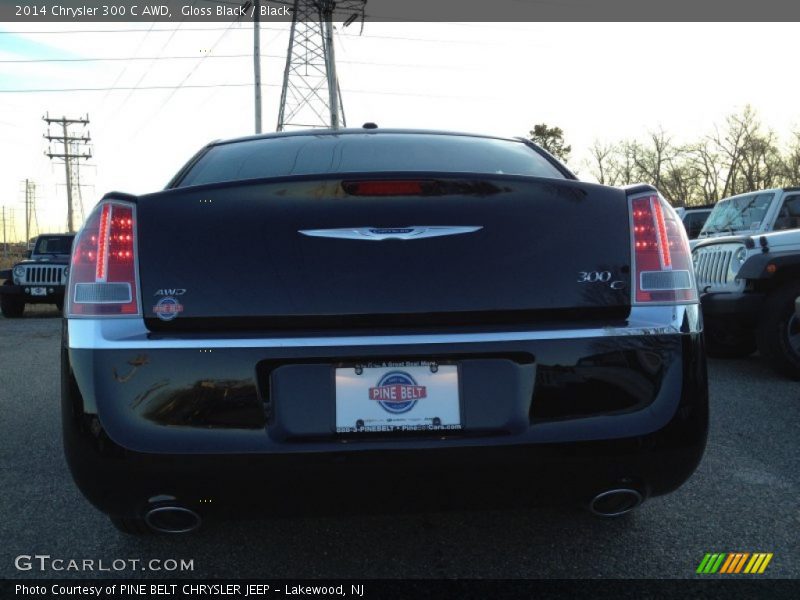 Gloss Black / Black 2014 Chrysler 300 C AWD