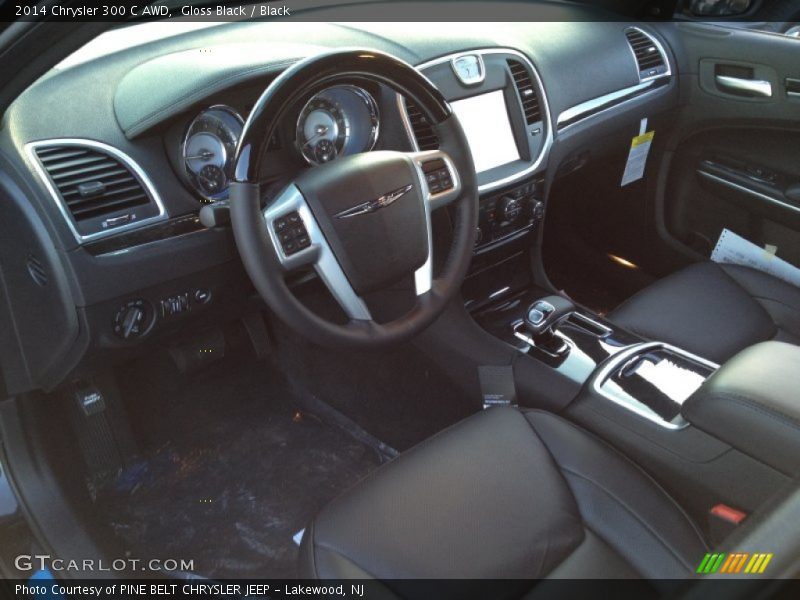 Gloss Black / Black 2014 Chrysler 300 C AWD