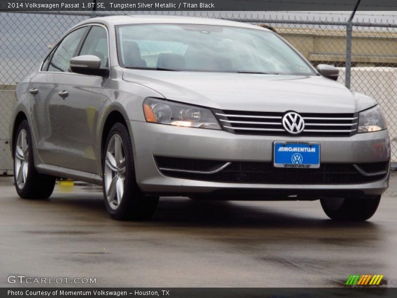Tungsten Silver Metallic / Titan Black 2014 Volkswagen Passat 1.8T SE