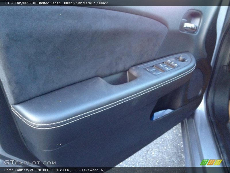 Billet Silver Metallic / Black 2014 Chrysler 200 Limited Sedan