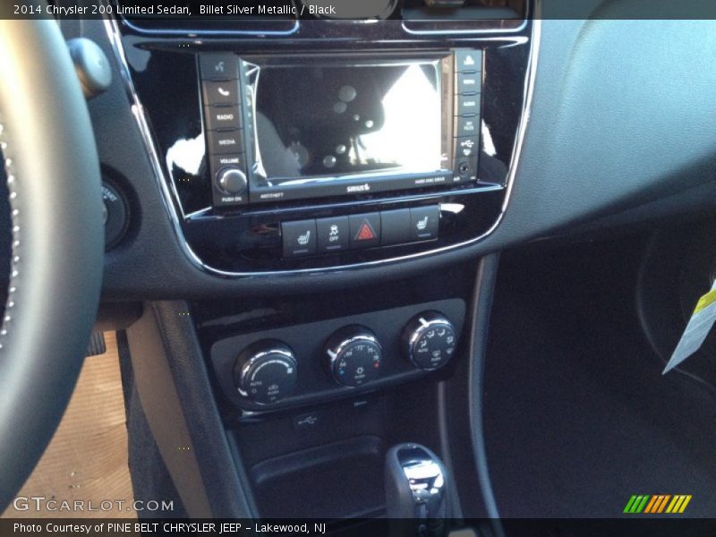 Billet Silver Metallic / Black 2014 Chrysler 200 Limited Sedan