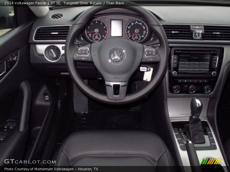Tungsten Silver Metallic / Titan Black 2014 Volkswagen Passat 1.8T SE