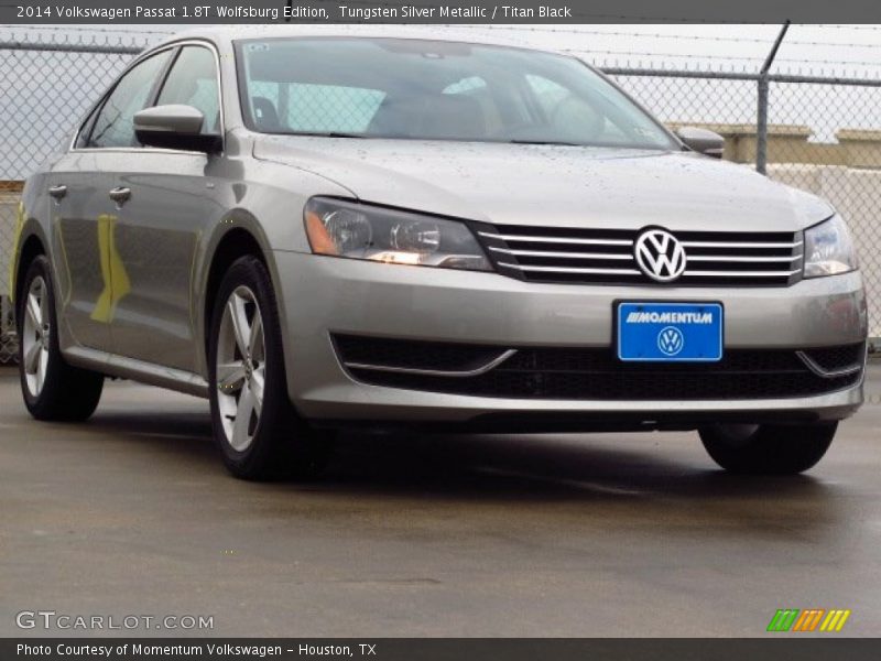 Tungsten Silver Metallic / Titan Black 2014 Volkswagen Passat 1.8T Wolfsburg Edition