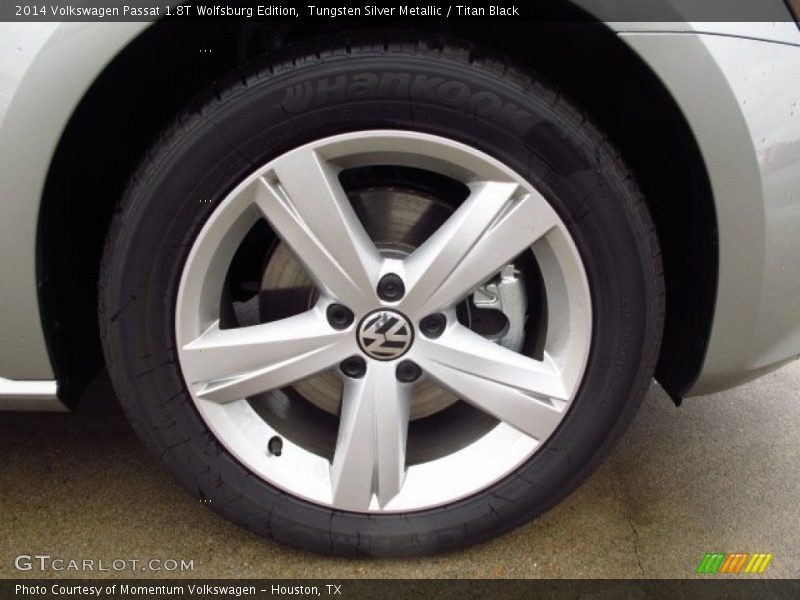 Tungsten Silver Metallic / Titan Black 2014 Volkswagen Passat 1.8T Wolfsburg Edition