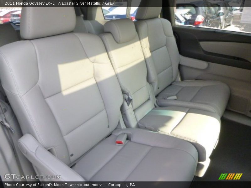 Alabaster Silver Metallic / Gray 2011 Honda Odyssey EX-L