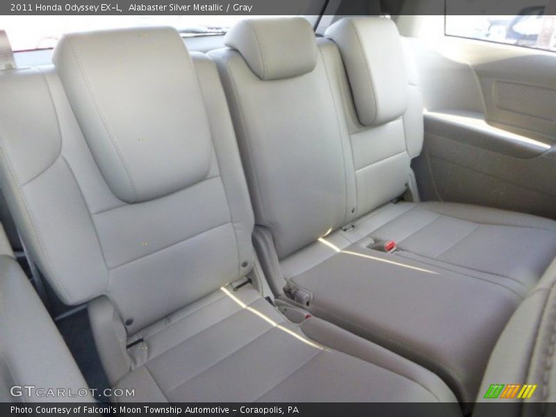 Alabaster Silver Metallic / Gray 2011 Honda Odyssey EX-L