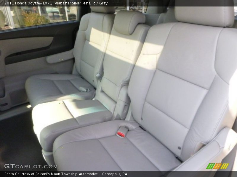 Alabaster Silver Metallic / Gray 2011 Honda Odyssey EX-L