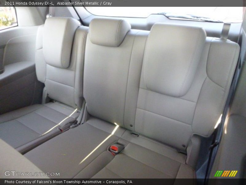 Alabaster Silver Metallic / Gray 2011 Honda Odyssey EX-L