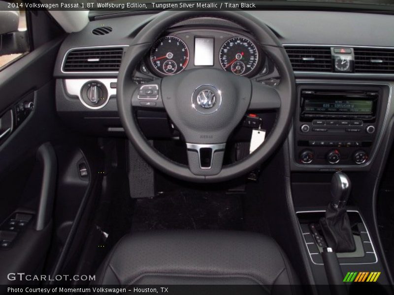 Tungsten Silver Metallic / Titan Black 2014 Volkswagen Passat 1.8T Wolfsburg Edition