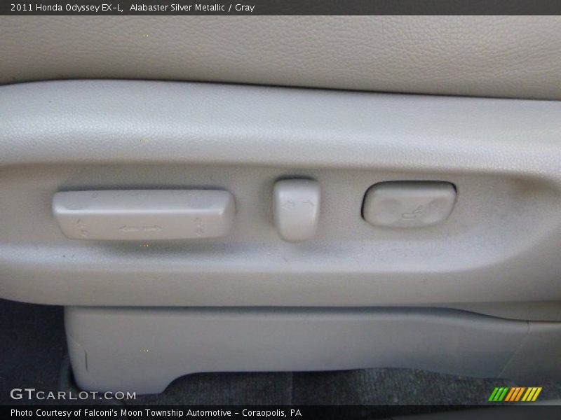 Alabaster Silver Metallic / Gray 2011 Honda Odyssey EX-L