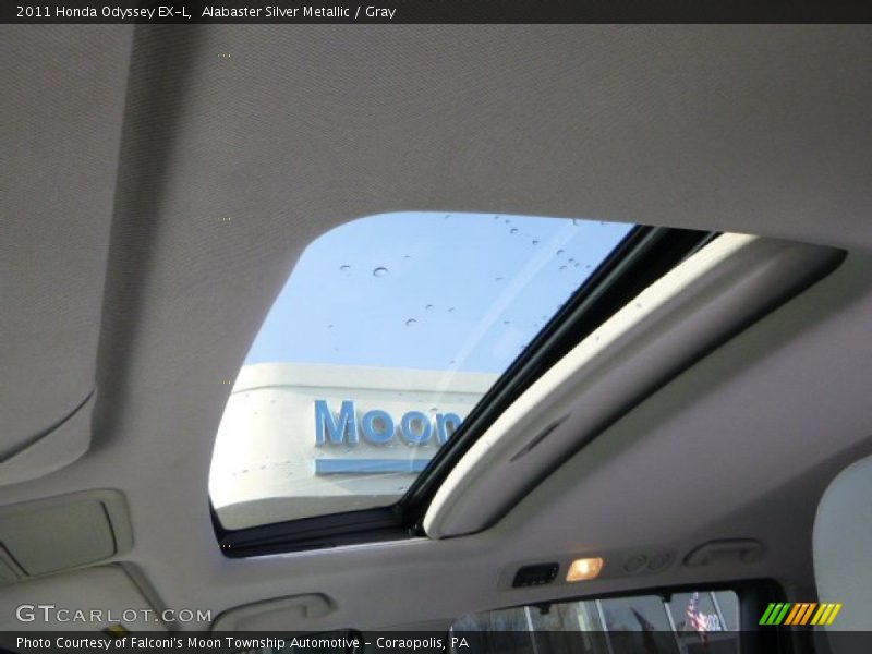 Alabaster Silver Metallic / Gray 2011 Honda Odyssey EX-L