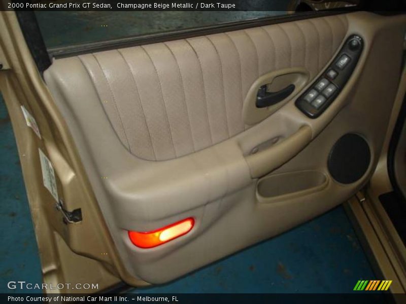 Champagne Beige Metallic / Dark Taupe 2000 Pontiac Grand Prix GT Sedan