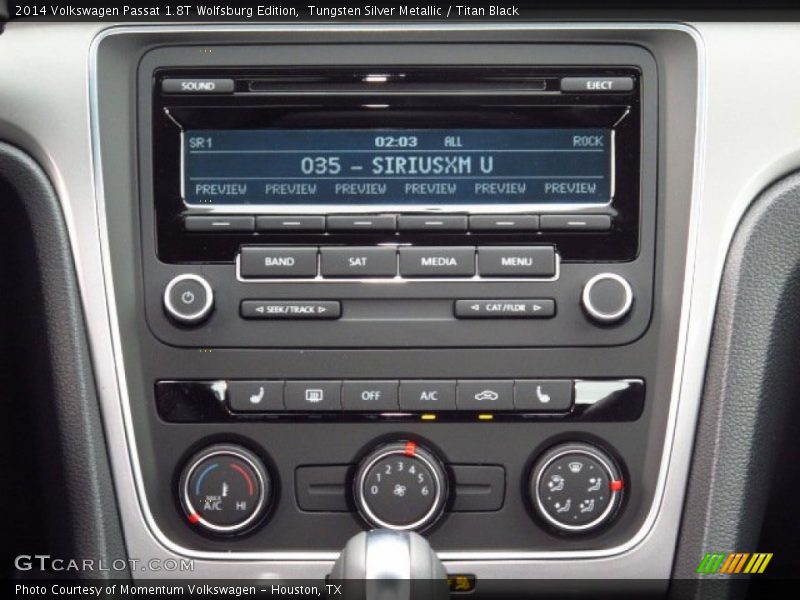 Tungsten Silver Metallic / Titan Black 2014 Volkswagen Passat 1.8T Wolfsburg Edition