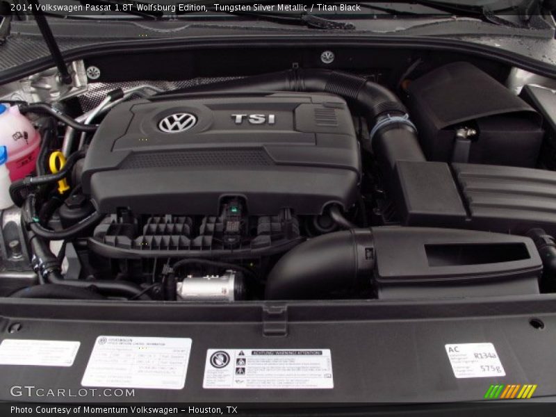  2014 Passat 1.8T Wolfsburg Edition Engine - 1.8 Liter FSI Turbocharged DOHC 16-Valve VVT 4 Cylinder