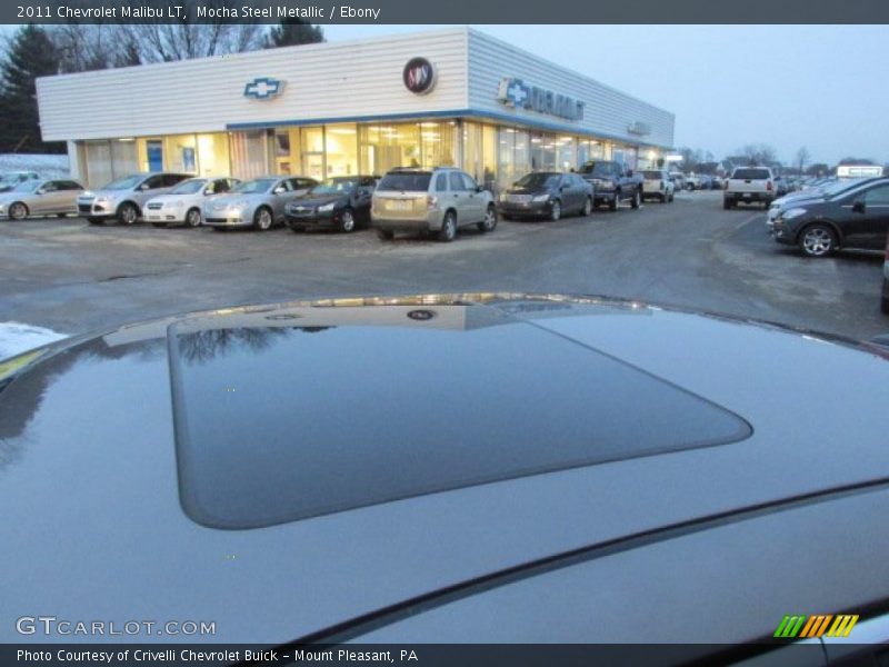 Mocha Steel Metallic / Ebony 2011 Chevrolet Malibu LT