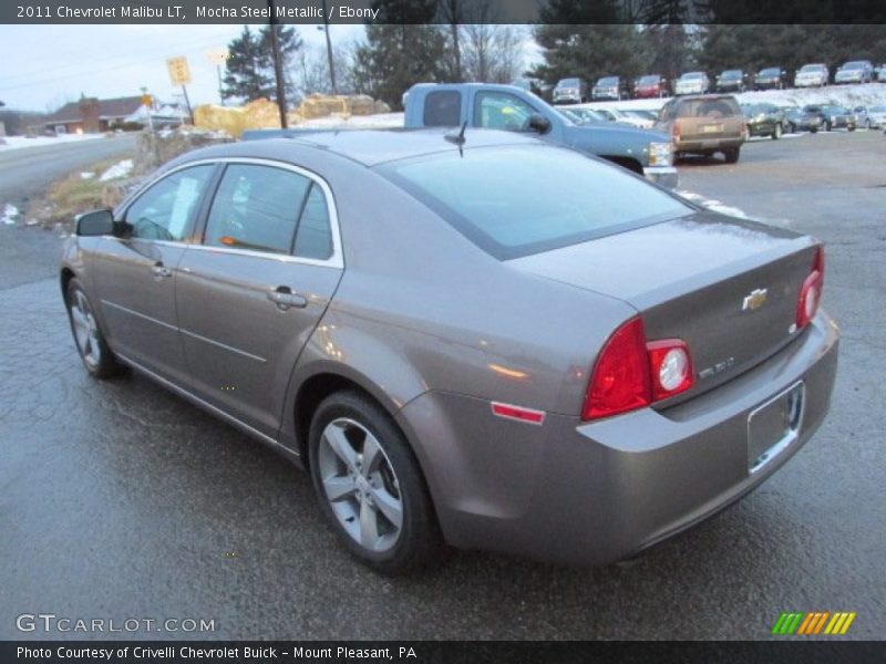 Mocha Steel Metallic / Ebony 2011 Chevrolet Malibu LT