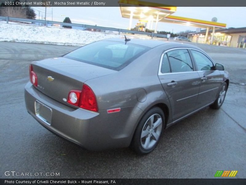 Mocha Steel Metallic / Ebony 2011 Chevrolet Malibu LT